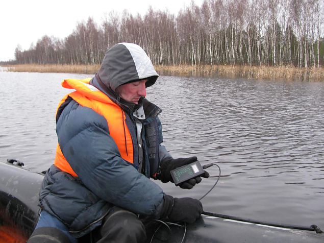 Still doing the field work from the boat