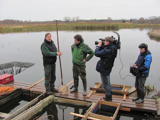 Estonian TV preparing a story about the asp