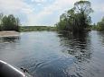 The flooded rivermouth of the Laeva river, spring 2009 | Alam-Pedja Re-opened Vllinge oxbow lake