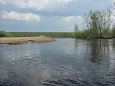 The flooded rivermouth of the Laeva river, spring 2009 | Alam-Pedja Re-opened Pudru oxbow lake 