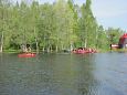 Spawning of the bream, Samblasaare oxbow lake | Alam-Pedja Emajgi, Paluphja 