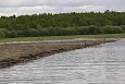 The flooded rivermouth of the Laeva river, spring 2009 | Alam-Pedja The sediment placement eraes 