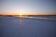 The road to Paluphja is flooded every spring | Alam-Pedja Sunset at Rhu oxbow lake 