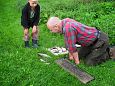 Project site, cleaning the riverbank, spring 2014 | Gallery Study camp, august 2014 