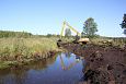 Small obstacle in Laeva river | Gallery restoration work, august 2015 