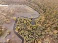 Small obstacle in Laeva river | Gallery Laeva river, Aiu floodplain, after restoring 