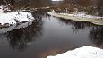 Project site, winter 2013 | Gallery Laeva river, levi floodplain, after restoration 