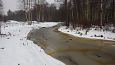 Small obstacle in Laeva river | Gallery Laeva river, levi floodplain, after restoration 