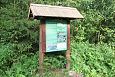 Beaver dam at th ditch, Kiigumisa | Gallery Site panel, Kiigumisa 