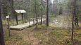 Spring brook, Viidumäe | Gallery Petrifying spring and restored trail, Viidumäe, October 2016 