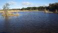 Mõnesentimeetrise läbimõõduga vee väljumise lehtrid, Viidumä.. | Galerii Lake Prästvike, October 2