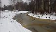 Project site, cleaning the riverbank, spring 2014 | Gallery Laeva river, levi floodplain, after r